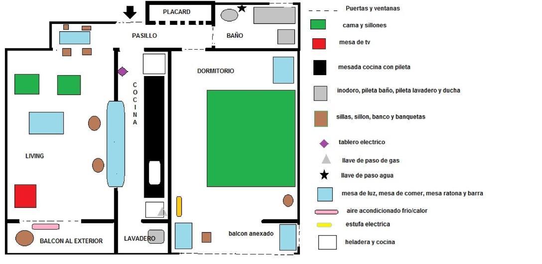 Ferienwohnung Calido, Luminoso & Excelente Ubicacion Ba Buenos Aires Exterior foto